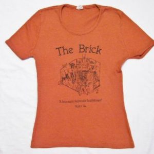 Vintage 70's THE BRICK Bar Tavern Ruston, WA Ladies T-Shirt