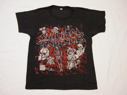Vintage 80’s Suicidal Tendencies Punk Rock Skater T-Shirt