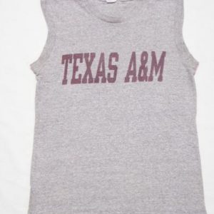 Vintage 1980's Texas A&M University Champion Rayon Shirt