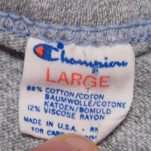 Vintage Syracuse University Champion Rayon Tank Top Shirt