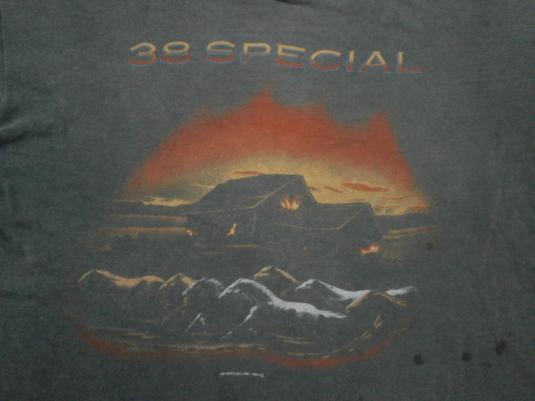 Vintage 80’s 38 SPECIAL Tour-De-Force T-Shirt 1984 Concert