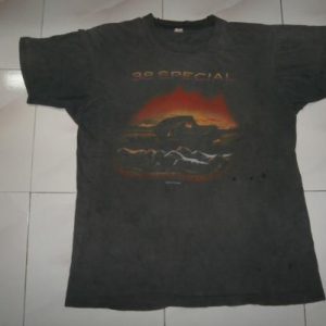 Vintage 80's 38 SPECIAL Tour-De-Force T-Shirt 1984 Concert