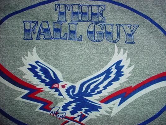 Vintage The Fall Guy T-Shirt Lee Majors StuntmanM