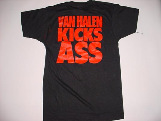 Vintage Van Halen Kicks Ass T-Shirt M/S
