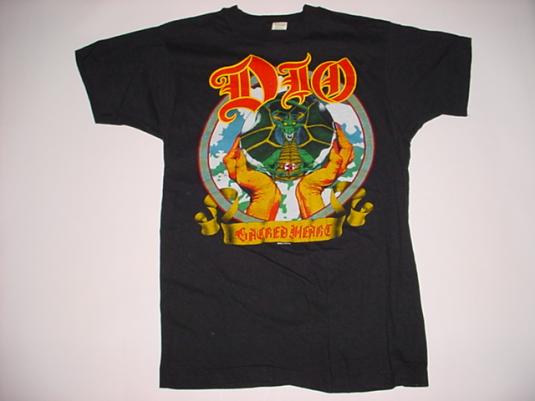 Vintage Dio Sacred Heart T-Shirt M/S