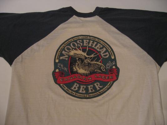 Vintage Moosehead Beer Tennessee Jersey T-Shirt M