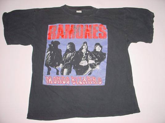 Vintage Ramones Mondo Bizarro T-Shirt XL