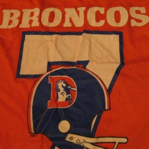 Vintage Denver Broncos Jersey Style Champion T-Shirt S