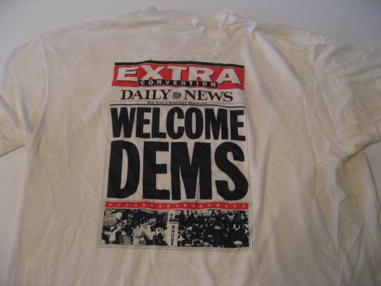 Vintage Democratic National Convention Daily News T-Shirt M