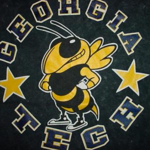 Vintage Georgia Tech T-Shirt Yellow Jackets M