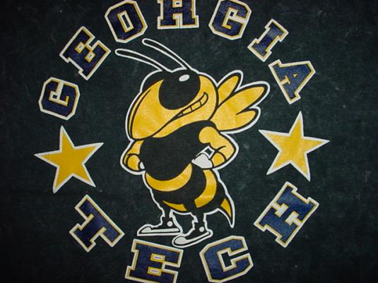 Vintage Georgia Tech T-Shirt Yellow Jackets M