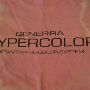 Vintage Generra Hypercolor Pink T-Shirt M