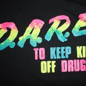 Vintage D.A.R.E. T-Shirt DARE drugs kids M