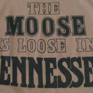 Vintage Moosehead Beer Tennessee Jersey T-Shirt M