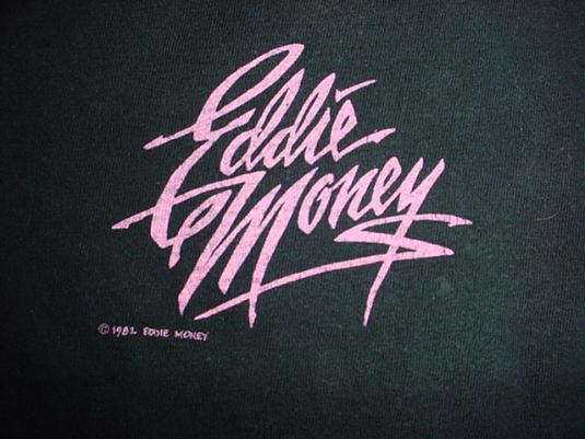 Vintage Eddie Money T-Shirt Sleeveless I Got No Control M/S