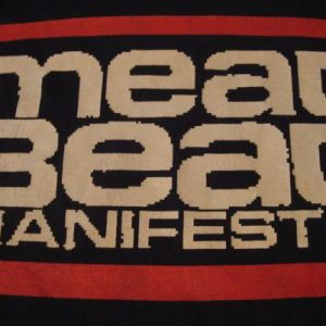Vintage Meat Beat Manifesto T-Shirt NOW 1991 L