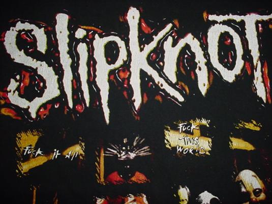 Vintage Slipknot T-Shirt Surfacing 1999 L/XL | Defunkd