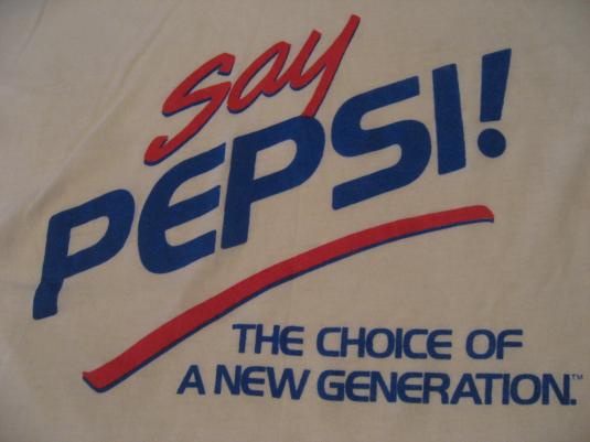 Vintage Pepsi The Choice of a New Generation T-Shirt S