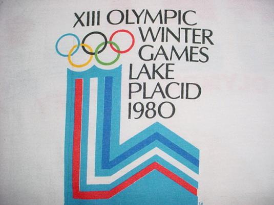 Vintage Olympic Hockey T-Shirt USA #1 Miracle M/S