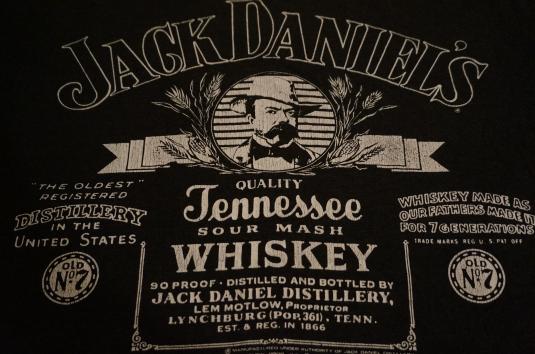Vintage Jack Daniels T-Shirt Whiskey L/XL