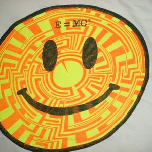 Vintage Acid House E=MC2 T-Shirt Rave M/S