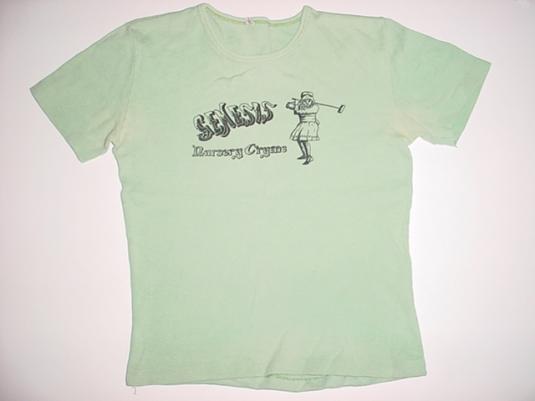 Vintage Genesis Nursery Cryme T-Shirt 1971 S