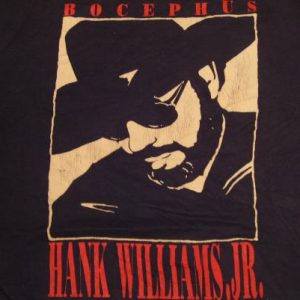 Vintage Hank Williams Jr T-Shirt Bocephus M/L