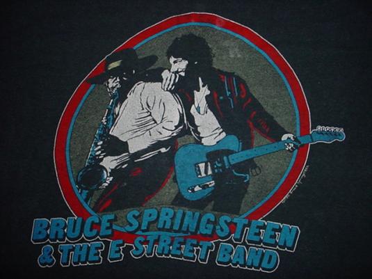 Vintage Bruce Springsteen T-Shirt Clarence Clemons M/L