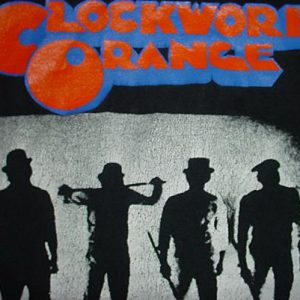 Vintage Clockwork Orange T-Shirt Stanley Kubrick L/M