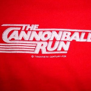 Vintage The Cannonball Run T-Shirt Burt Reynolds L