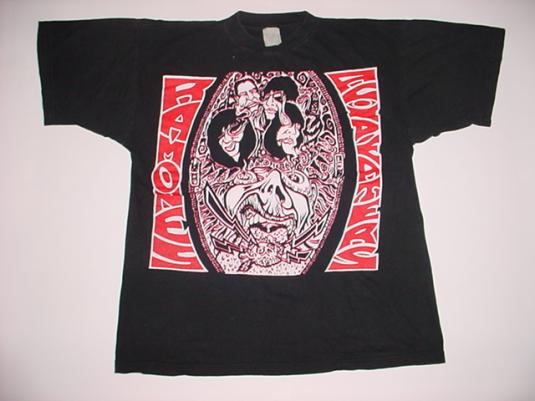 Vintage Original 90's Ramones " Acid Eaters 1994" American Punk Rock Cover Albums Art and Illutrations di Mique Willmott Promo Album T-Shirt Abbigliamento Abbigliamento genere neutro per adulti Top e magliette T-shirt T-shirt con disegni 