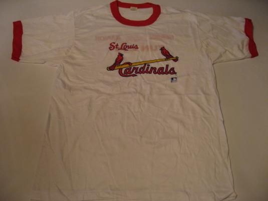 Vintage St. Louis Cardinals Herrin Marion Fun Day T-Shirt LM