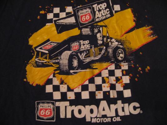 Vintage TropArtic Phillips Motor Oil 66 Micro Sprint T-Shirt