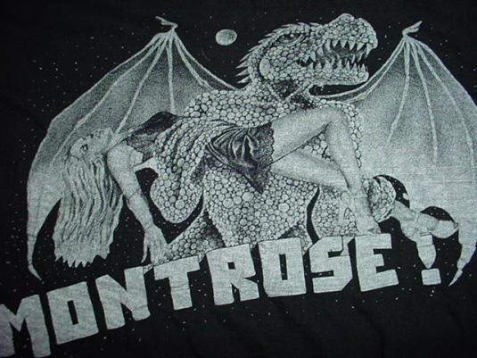 Vintage Montrose T-Shirt Sammy Hagar S