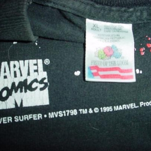 Vintage Silver Surfer T-Shirt Marvel Comics 1995 XL