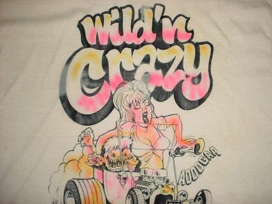 Vintage Big Daddy Roth Autographed T-Shirt Hot Rod M/L 1980s
