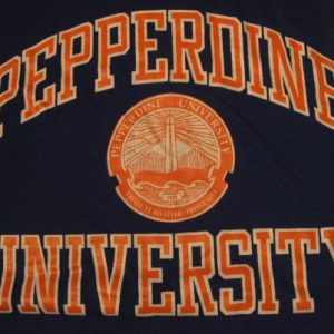 Vintage Pepperdine University Champion Malibu T-Shirt L