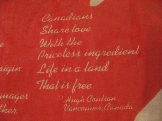 Vintage Canada T-Shirt Hugh Coulson Quote Vancouver L/M