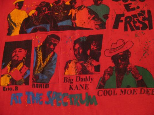 Vintage Public Enemy Doug E Fresh Big Daddy Kane T-Shirt