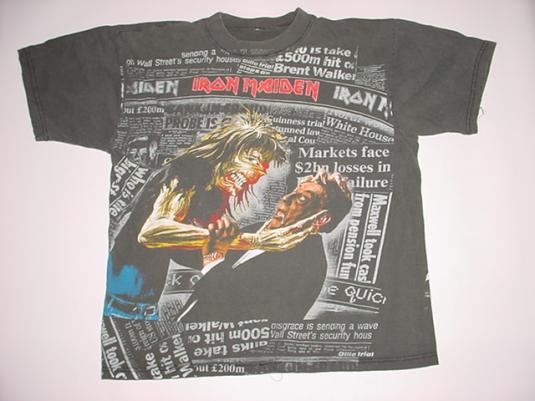 Vintage Iron Maiden Be Quick or Be Dead T-Shirt M/S