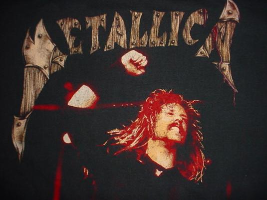 Vintage Metallica T-Shirt Sandman’s Dungeon XL