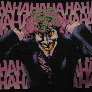 Vintage The Joker T-Shirt HAHAHA Batman DC Comics M