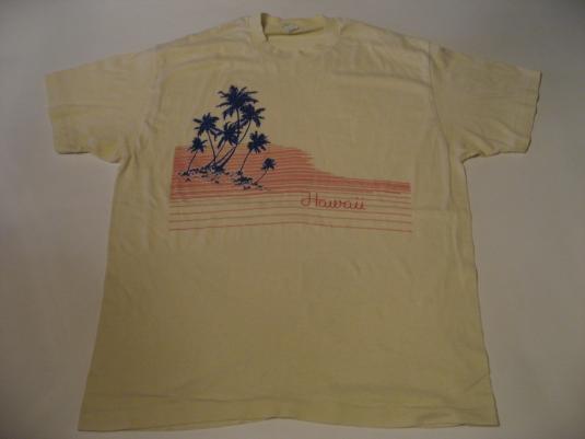 Vintage Hawaii T-Shirt 1980s Surf M/L