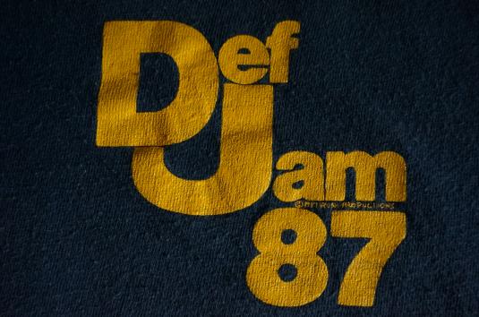 Vintage Def Jam Local Crew T-Shirt '87 Bigger and Deffer L/M