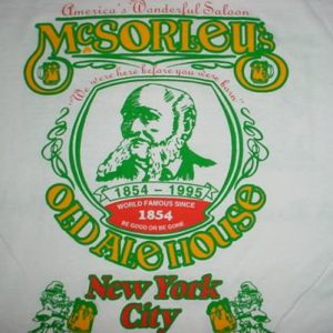 Vintage McSorley's Ale House New York City T-Shirt L