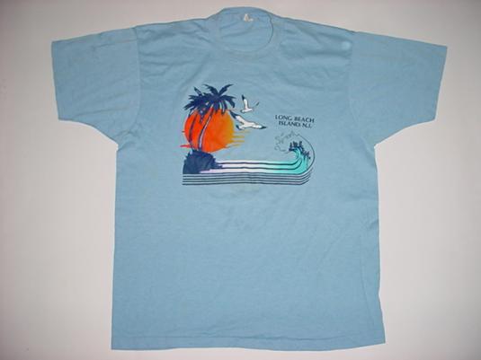 Vintage Long Beach Island New Jersey T-Shirt M/L