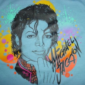 Vintage Michael Jackson Miami 1984 Victory Tour T-Shirt
