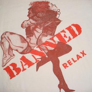 Vintage Frankie Goes To Hollywood Relax Banned T-Shirt M/S