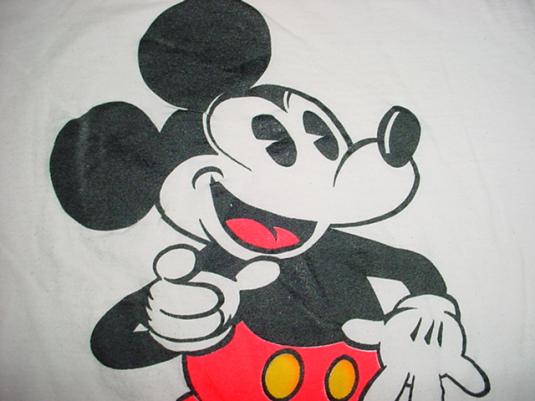 Vintage Mickey Mouse Los Angeles T-Shirt L.A. style M/S