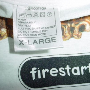 Vintage The Prodigy Firestarter T-Shirt 1996 XL